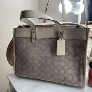 Large Beige Coach bag